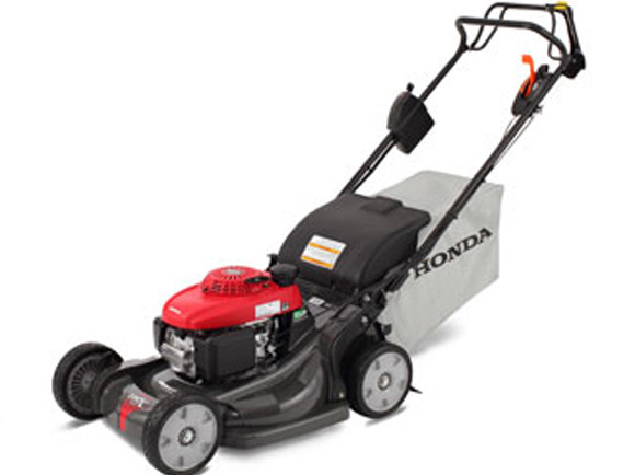 Honda electric start self propelled mower #7